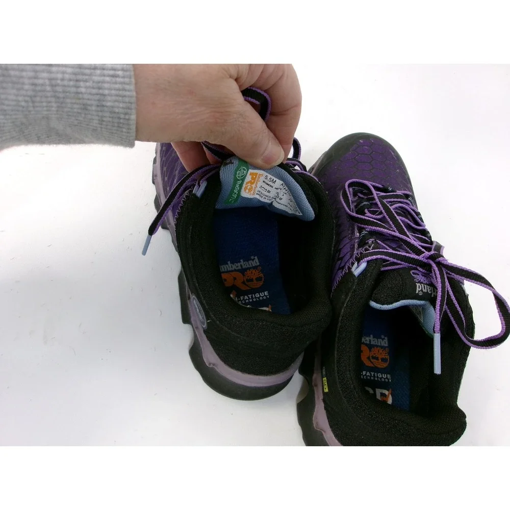 Timberland PRO Purple and Black Women's Work Shoes